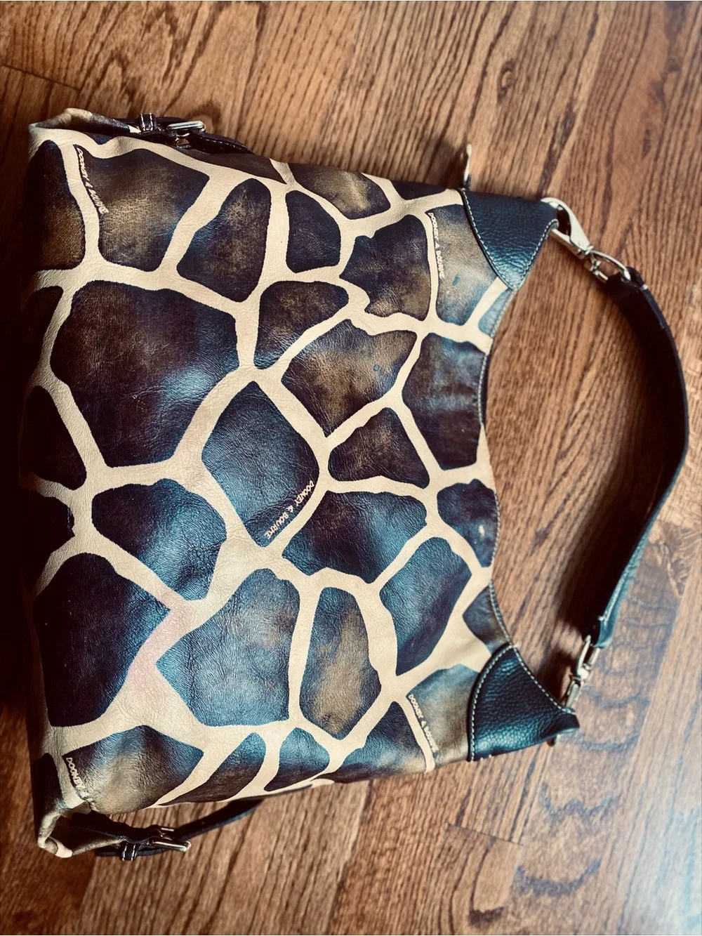 Dooney & Bourke Giraffe Print Shoulder Bag